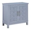 Sadie 2-Drawer Geometric Cabinet, Grey 2 Sadie 2-Drawer Geometric Cabinet, Grey -Chic Furniture Store sadie 2 drawer geometric cabinet grey