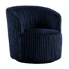 Sawyer Blue Pleated Swivel Tub Chair 1 Sawyer Blue Pleated Swivel Tub Chair -Chic Furniture Store sawyer blue pleated swivel tub chair