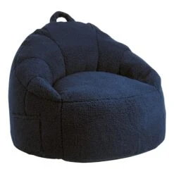 Sherpa Laid Back Lounger, Navy Blue