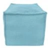 Sherpa Pouf, Sky Blue 1 Sherpa Pouf, Sky Blue -Chic Furniture Store sherpa pouf sky blue