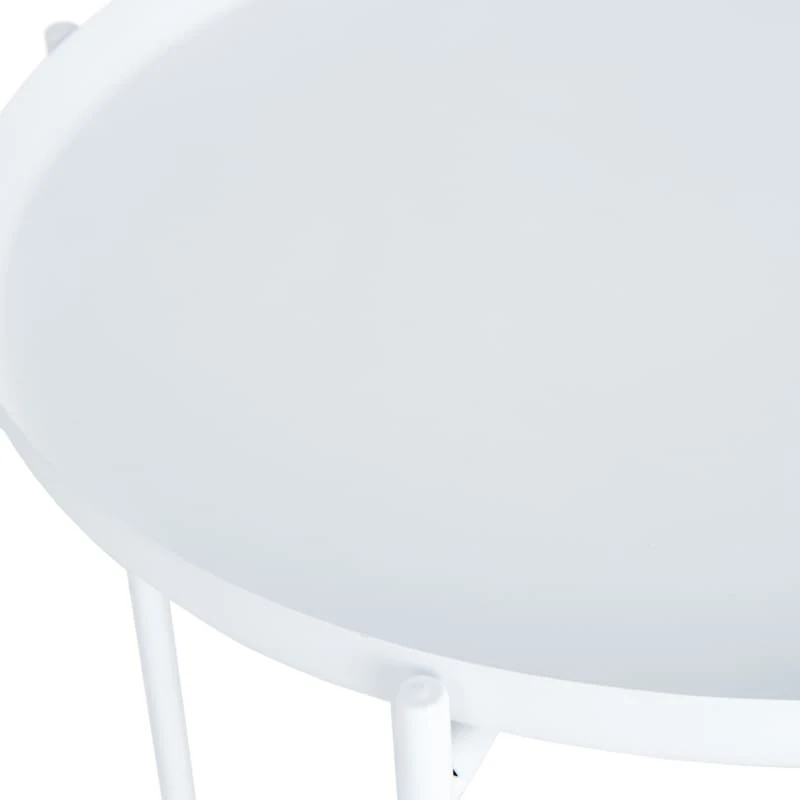 Tate Tray Side Table, White 4 Tate Tray Side Table, White - Image 2