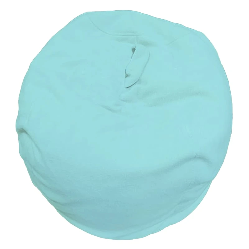 Tiny Dreamers Kids Plush Bean Bag, Aqua 3 Tiny Dreamers Kids Plush Bean Bag, Aqua