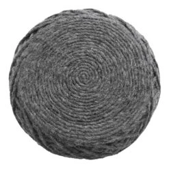 Ty Pennington Reid Twisted Ottoman, Wool Grey 8 Ty Pennington Reid Twisted Ottoman, Wool Grey -Chic Furniture Store ty pennington reid twisted ottoman wool grey 2